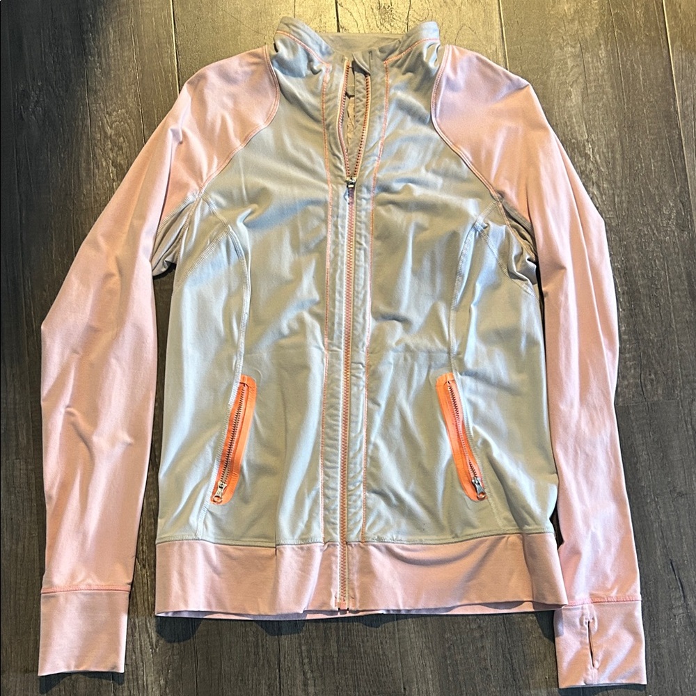 Lululemon Women's Pink and Gray Jacket